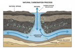 illustration of natural carbonation process
