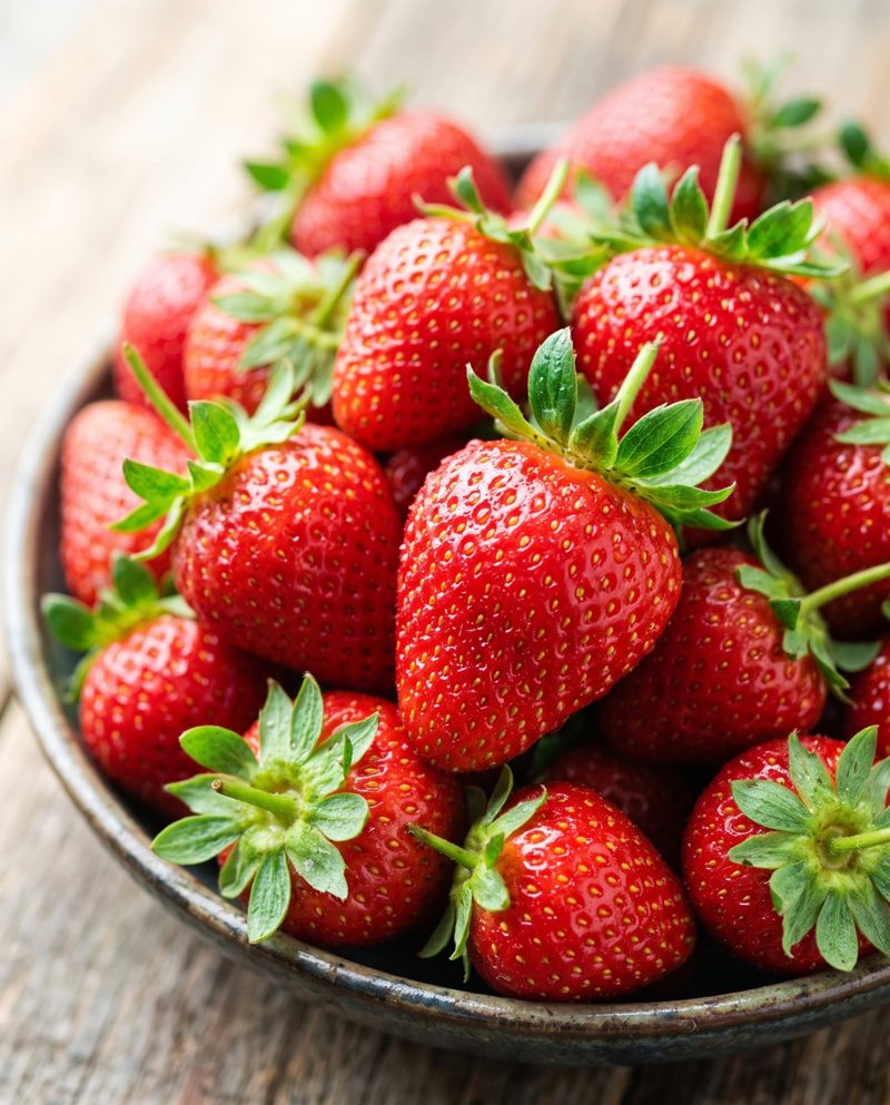 Fresh strawberries